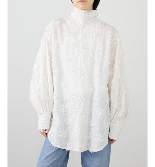 crinkle crinkle crinkle 別注 3D embroidery long blouse|Spick &  Span(スピック＆スパン)の通販｜アイルミネ