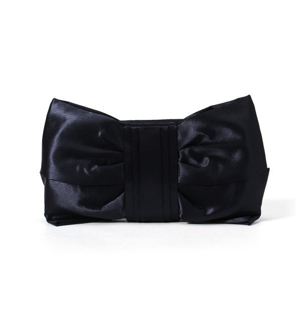 LAPUISツイカビックリボンクラッチ