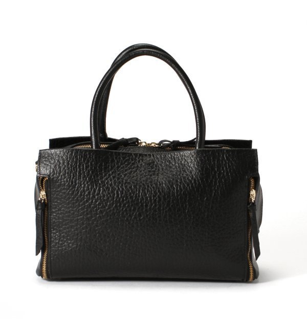 POP CORNダブルZIPボストン