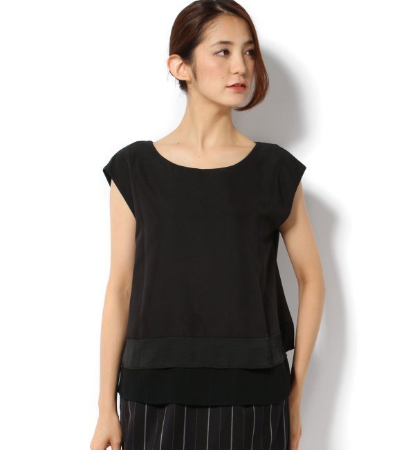 サンダンレイヤードブラウス