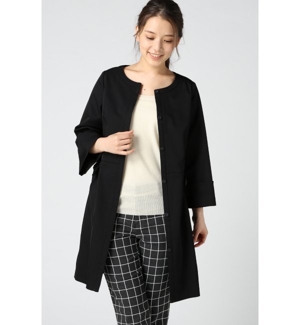 LUNAノーカラーコート