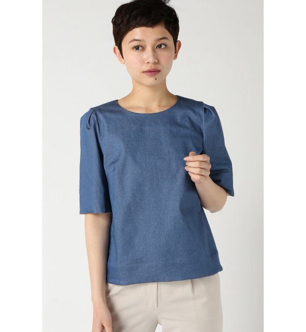 デニムＴブラウス