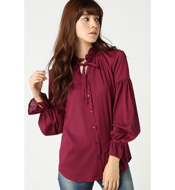 【ラ トータリテ/La TOTALITE】 STAY A ラッフルブラウス [送料無料]