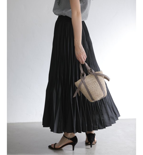 MARILYN MOON/マリリンムーン】modern pleats skirt|La Totalite(ラ 