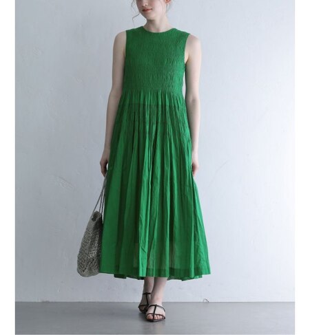 ne Quittez pas/ヌキテパ 】Shirring Sleeveless Dress|La Totalite(ラ 