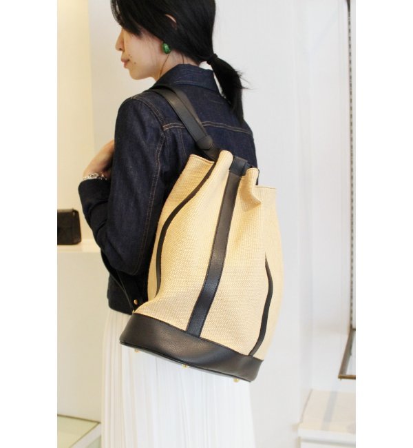【エディット フォー ルル/EDIT．FOR LULU】 ◆ADELINA DI ROSSELLINI ラフィアショルダーBAG [送料無料]