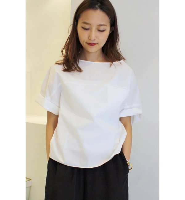 ◆タイプライター コクーンブラウス