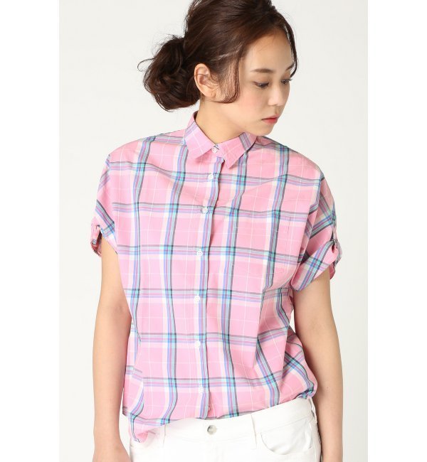 ◆ORIAN W ドロップショルダーシャツ