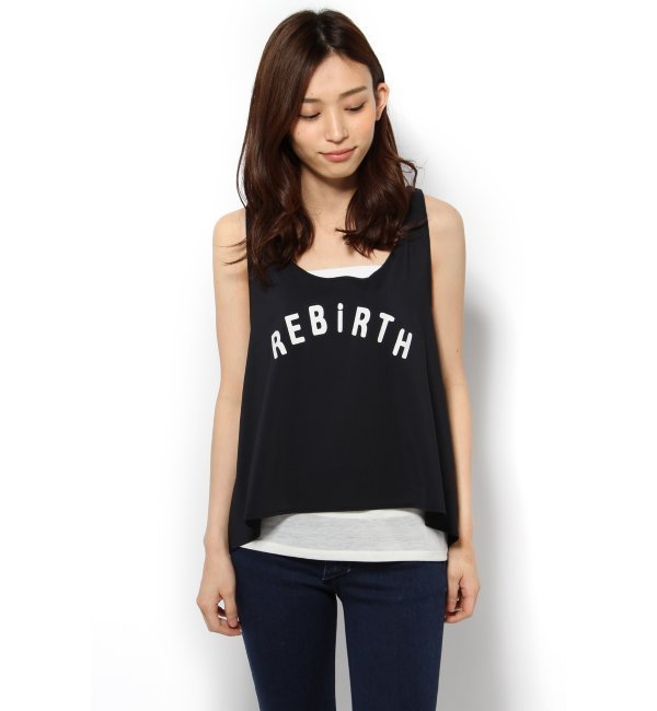 【WEB限定価格商品】デシンロゴドレープTシャツ