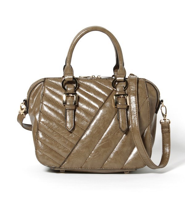 【WEB限定価格】デザインキルティングボストン