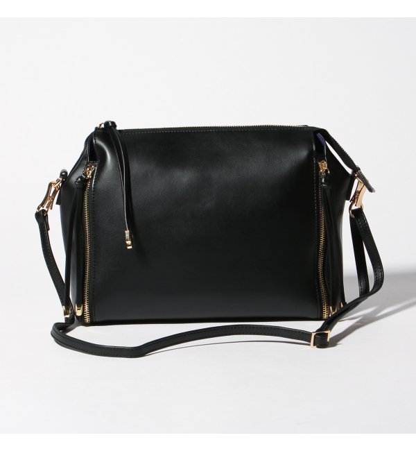 Ring-O レザーZIPデザインショルダー