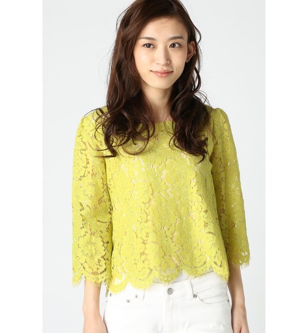 ★店頭人気商品★PROVENCE LACEブラウス。