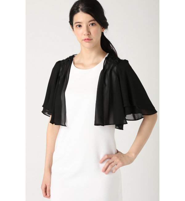 ローズショルダーデザインボレロ