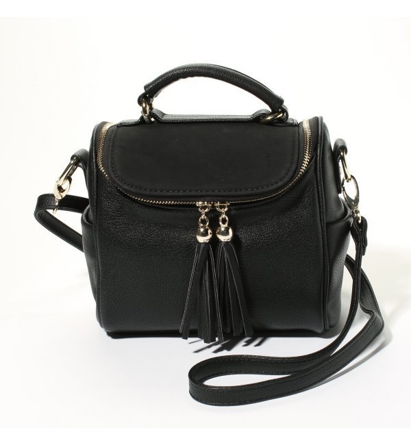 【リミットレス ラグジュアリー/LIMITLESS LUXURY】 スエードコンビダブルジップバック [送料無料]