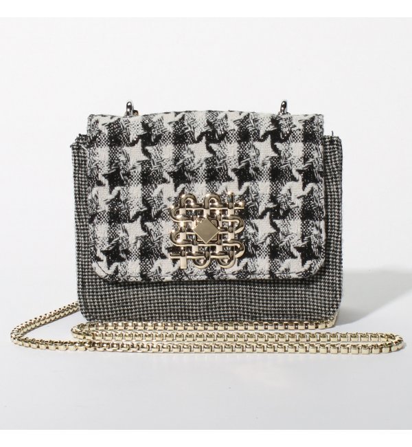 【リミットレス ラグジュアリー/LIMITLESS LUXURY】 ギンガムメランジチェーンバック [送料無料]