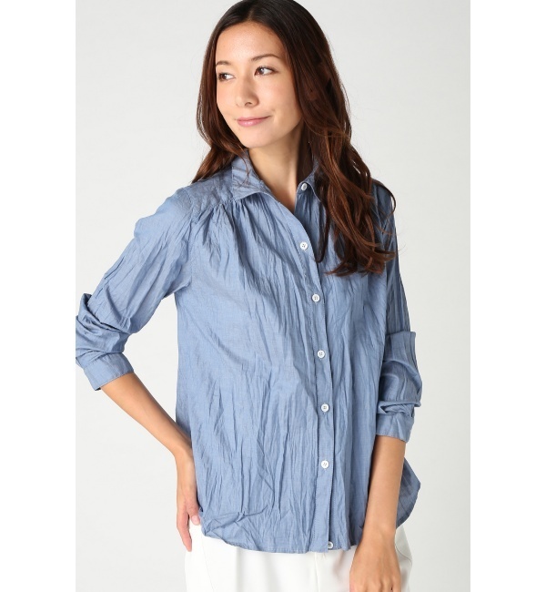 【リミットレス ラグジュアリー/LIMITLESS LUXURY】 2wayダンガリーシャツ [送料無料]