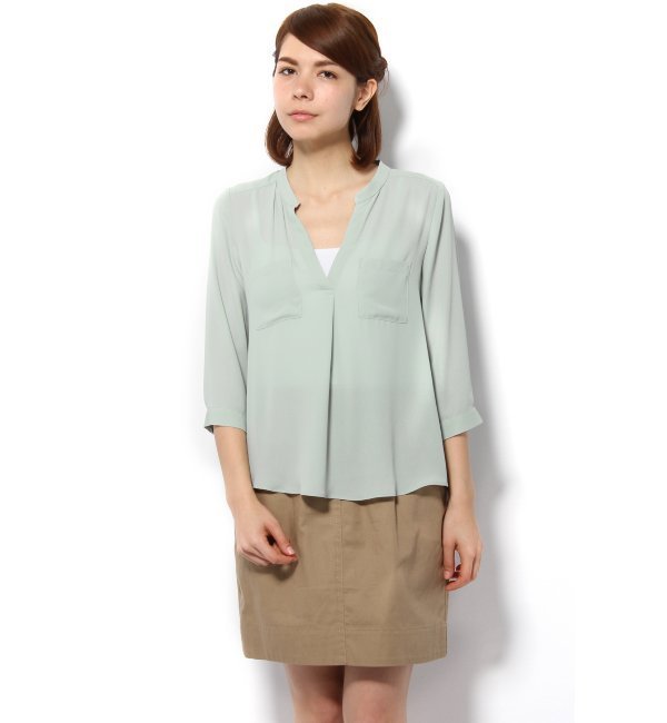 スキッパーブラウス