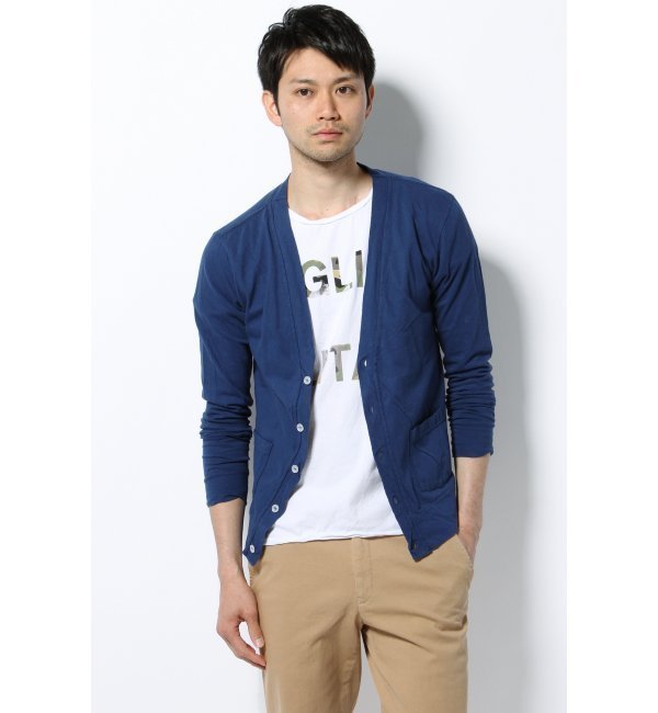 【Goodwear】japan fit Ｖカーディガン cotton。