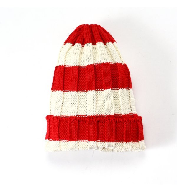 striped 4*4 cotton watch cap