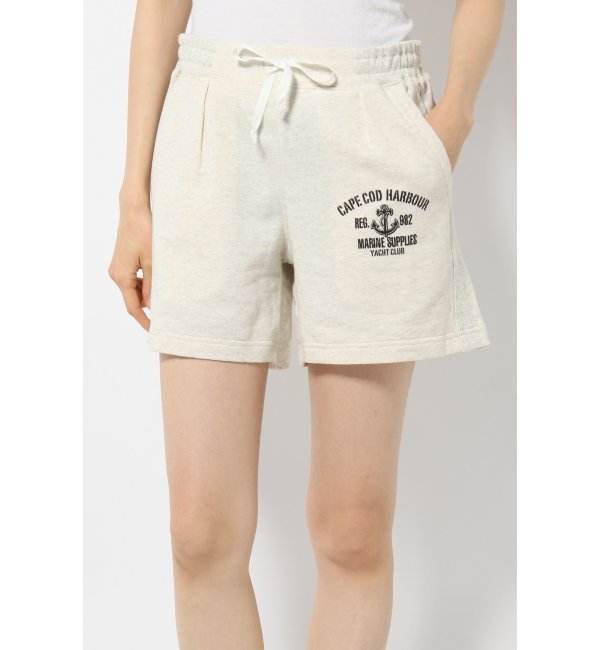 CAPECODミニ裏毛ショートパンツ