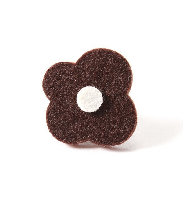 NEW FELT FLOWERラペル ピン