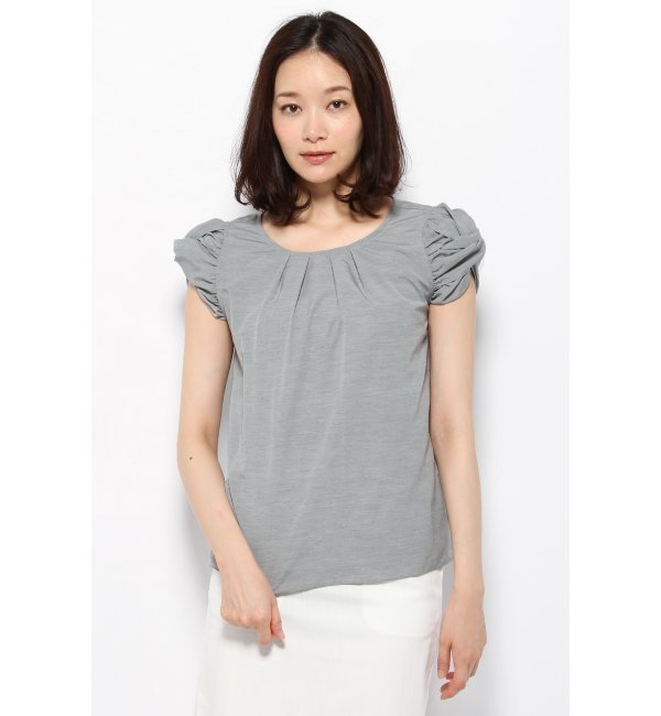 タックスリーブブラウス