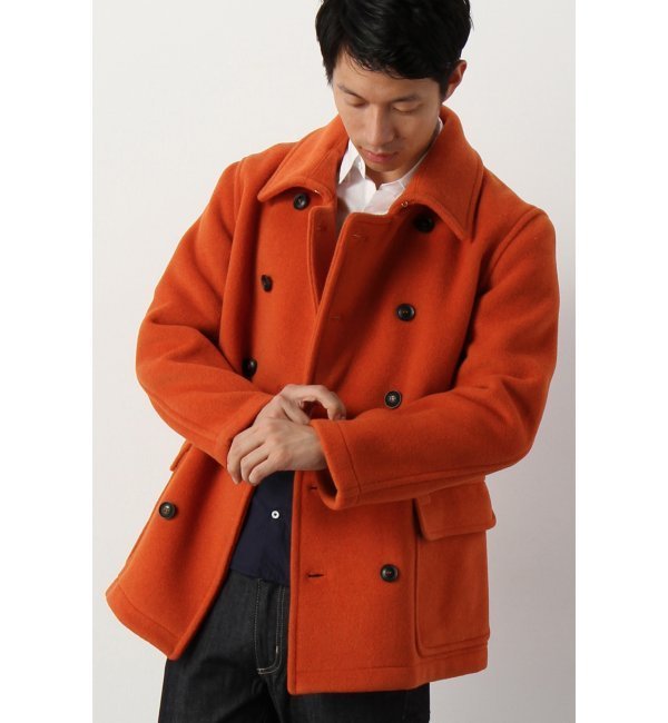 【LONDON Tradition】◆ivory ex p-coat