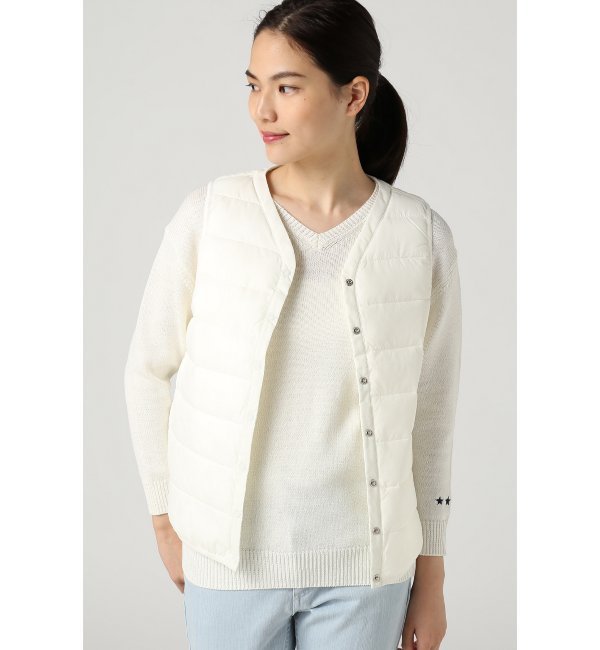 【アイボリー コート/ivory court】 PRIMALOFT LIGHT VEST [送料無料]