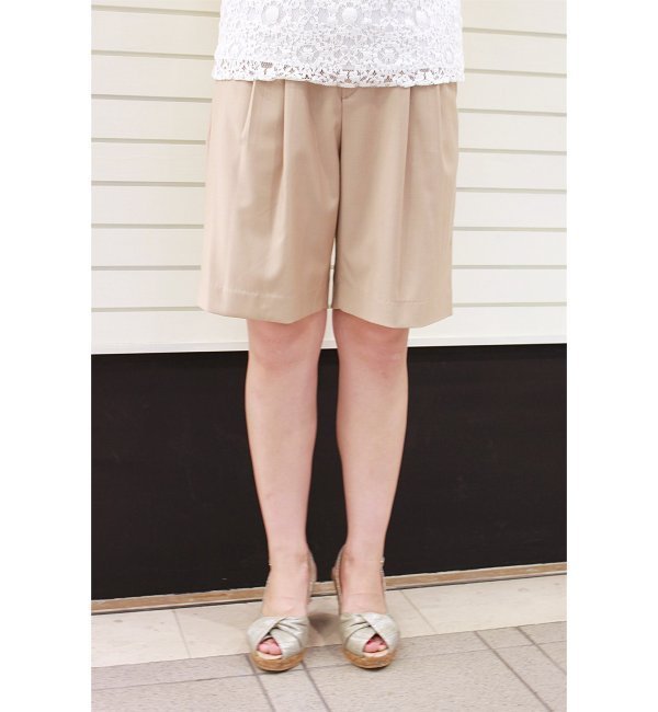 T/R 2タックショートパンツ◇