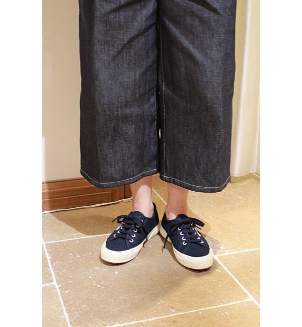 【アイボリー コート/ivory court】 SUPERGA キャンバススニーカー◇ [送料無料]