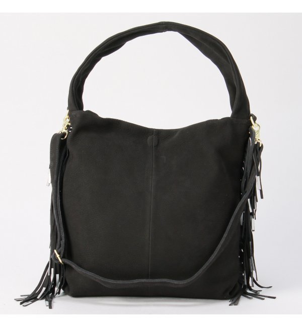 【アイボリー コート/ivory court】 【Beaure】 フリンジトートBAG◆ [送料無料]
