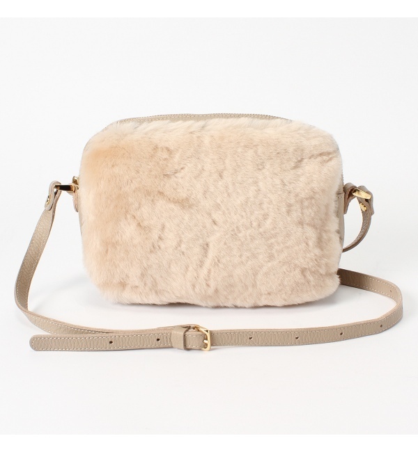 【アイボリー コート/ivory court】 BARDOT ROSE ムートンショルダーBAG [送料無料]