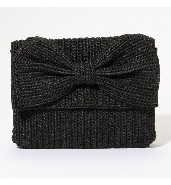 Le Voyage ラフィアリボンクラッチ大