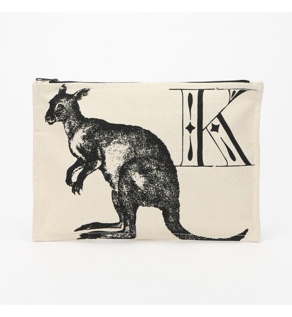 【ルタロン/Le Talon】 アルファベットポーチK [3000円(税込)以上で送料無料]