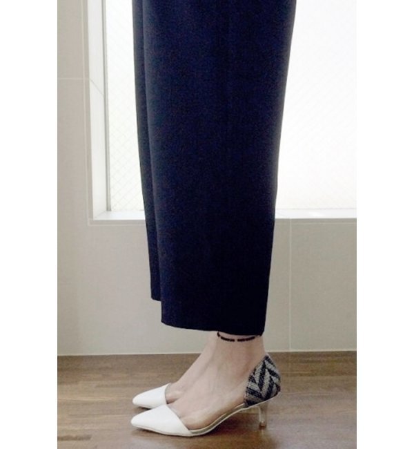◆Le Talon GRISE ◆◇ 5.5CMポインテッドクリアパンプス