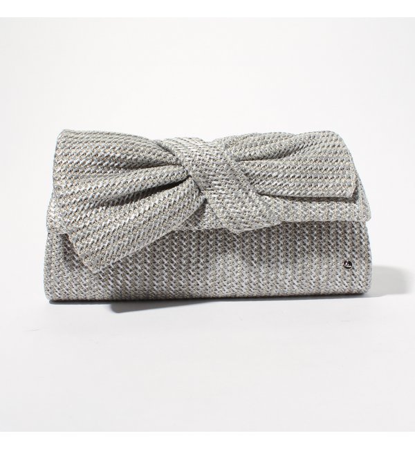 メッシュリボンクラッチ