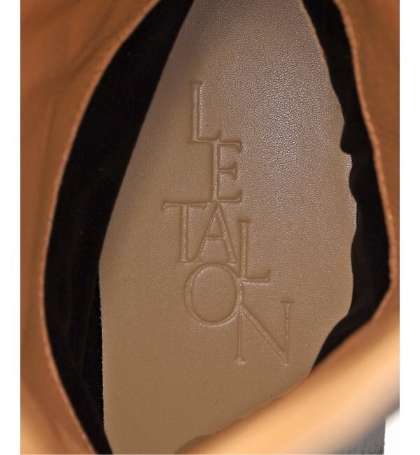 3.5cmレザーウエスタンロングブーツ|LE TALON(ル タロン)の通販