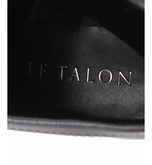 2.5cmスクエアフィットショートブーツ|LE TALON(ル タロン)の通販