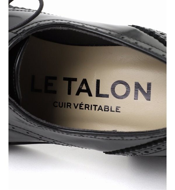 3.5cmレザーメダリオンレースアップ|LE TALON(ル タロン)の通販