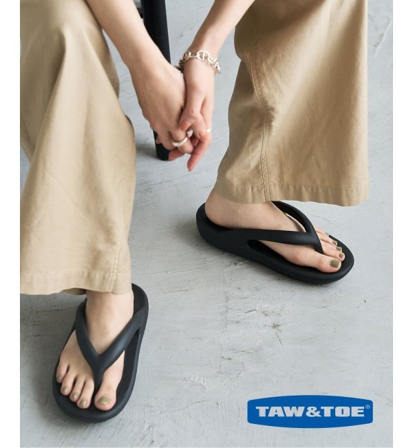 人気メンズファッション|【ル　タロン/LE TALON】 TAW&TOE/トーアンドトー ZEROVITY Flip Flop OG Z-FF