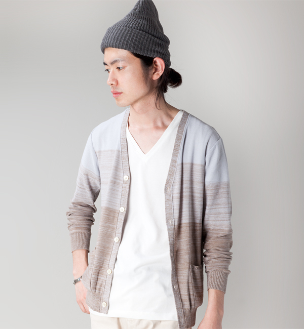 COOLMAX グラデーションカーディガン