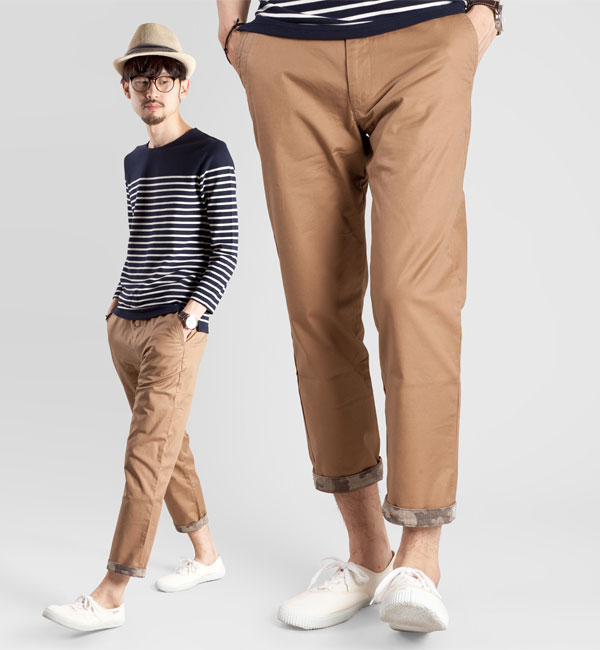 ロールアップサルエルテーパードPANTS