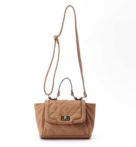 【ナノ・ユニバース/nano・universe】 Fレザーキルティングポシェット [送料無料]