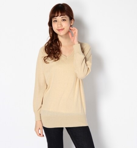 raglan V-neck プルオーバー