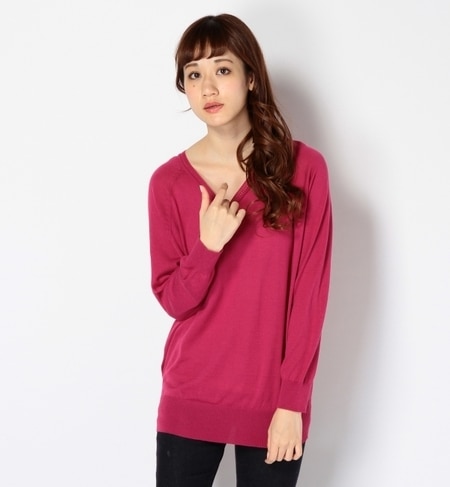 raglan V-neck vI[o[