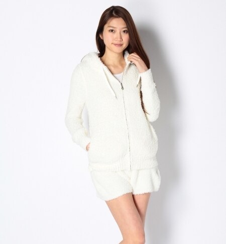 hooded-parka&shorts SET