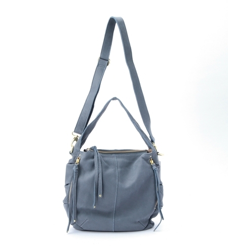 フリンジファスナーショルダーバッグ