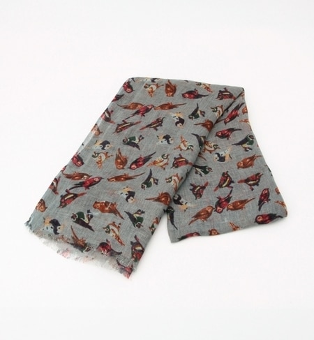 Bird Print Stole