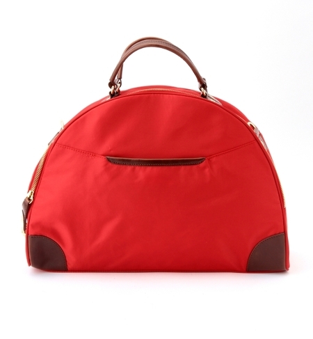 【ナノ・ユニバース/nano・universe】 Fleur des Champs/wb:ナイロンコンビボストン mini [送料無料]