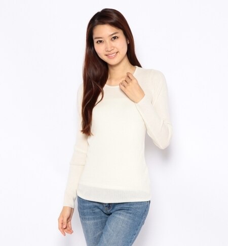 Basolan Wool 16Gリブ クルーニット
